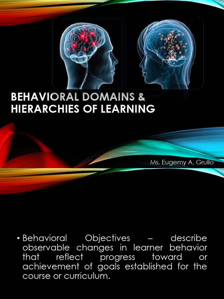 Nursing Learning Domains Explained | PDF | Affect (Psychology) | Cognition