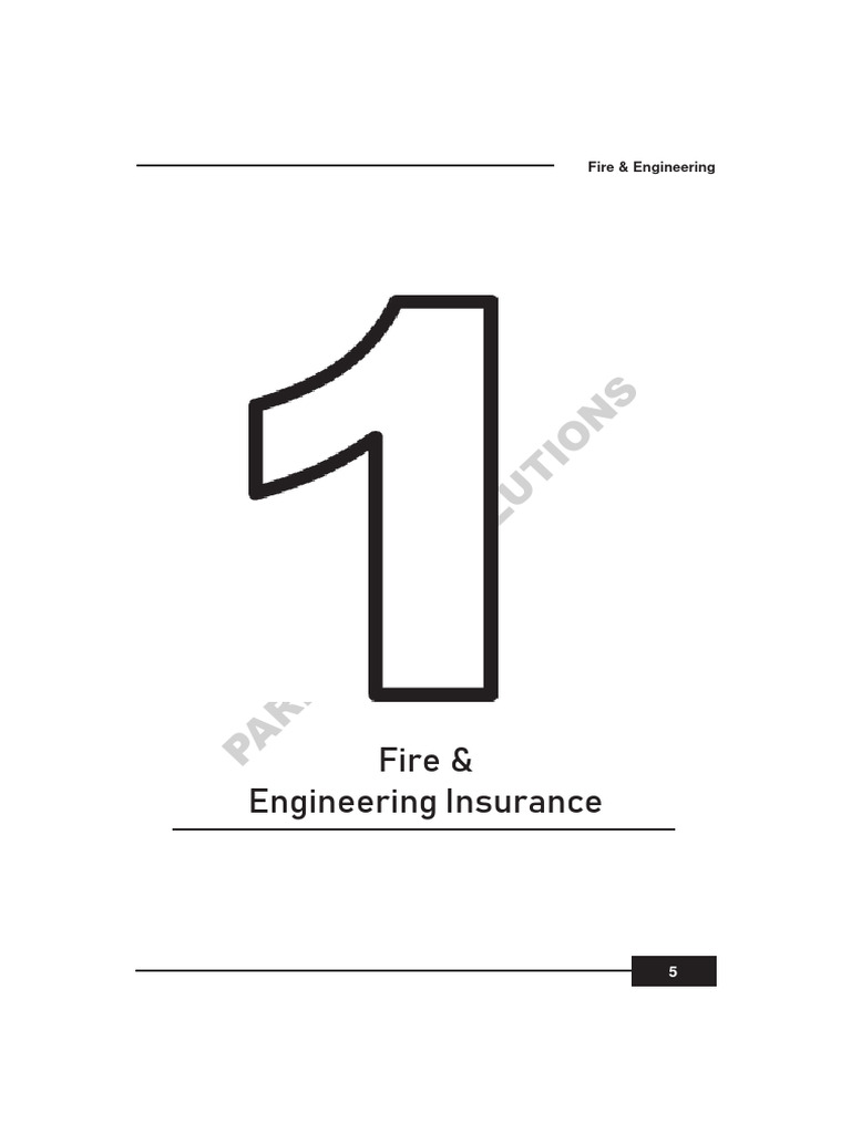 Fire & Engineering Insurance Exam Questions | PDF | Insurance | Reinsurance