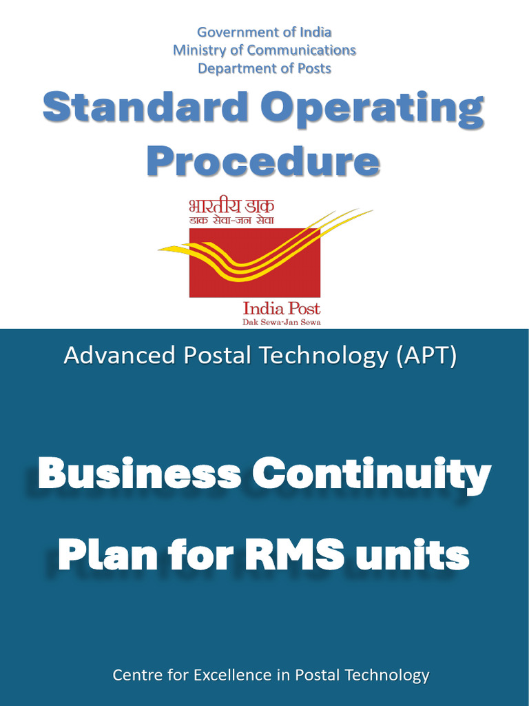 RMS Units BCP Standard Operating Procedure | PDF | Postgre Sql | Login