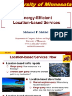 Energy-Efficient Location-Based Services: Mohamed F. Mokbel