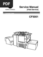 KONICA MINOLTA C500 CF5001 Service Manual (Field Service)