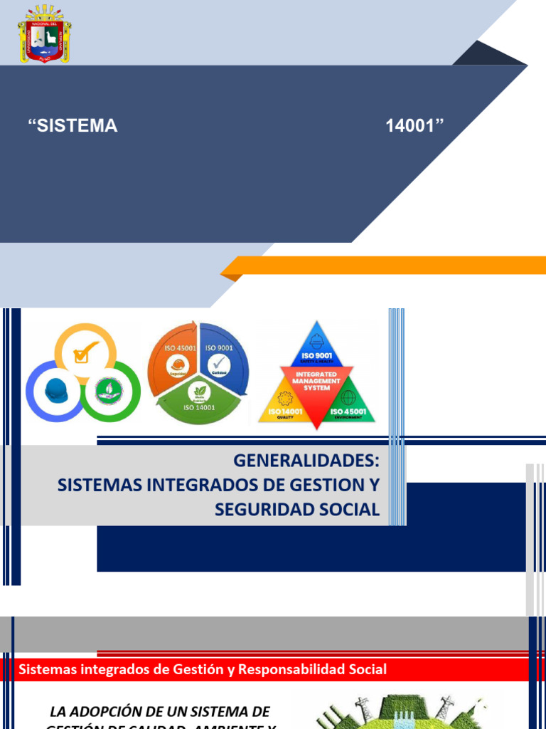 Sistema de Gestión Ambiental ISO 14001 | PDF | Business