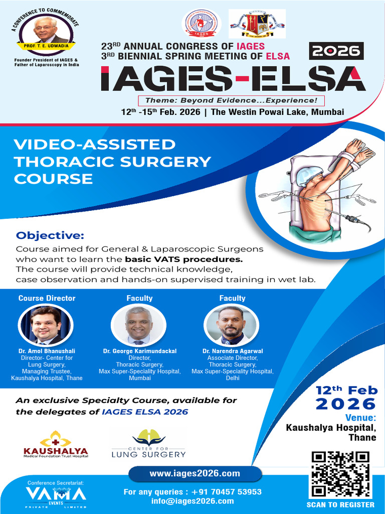 IAGES ELSA 2026 Congress Course Details | PDF