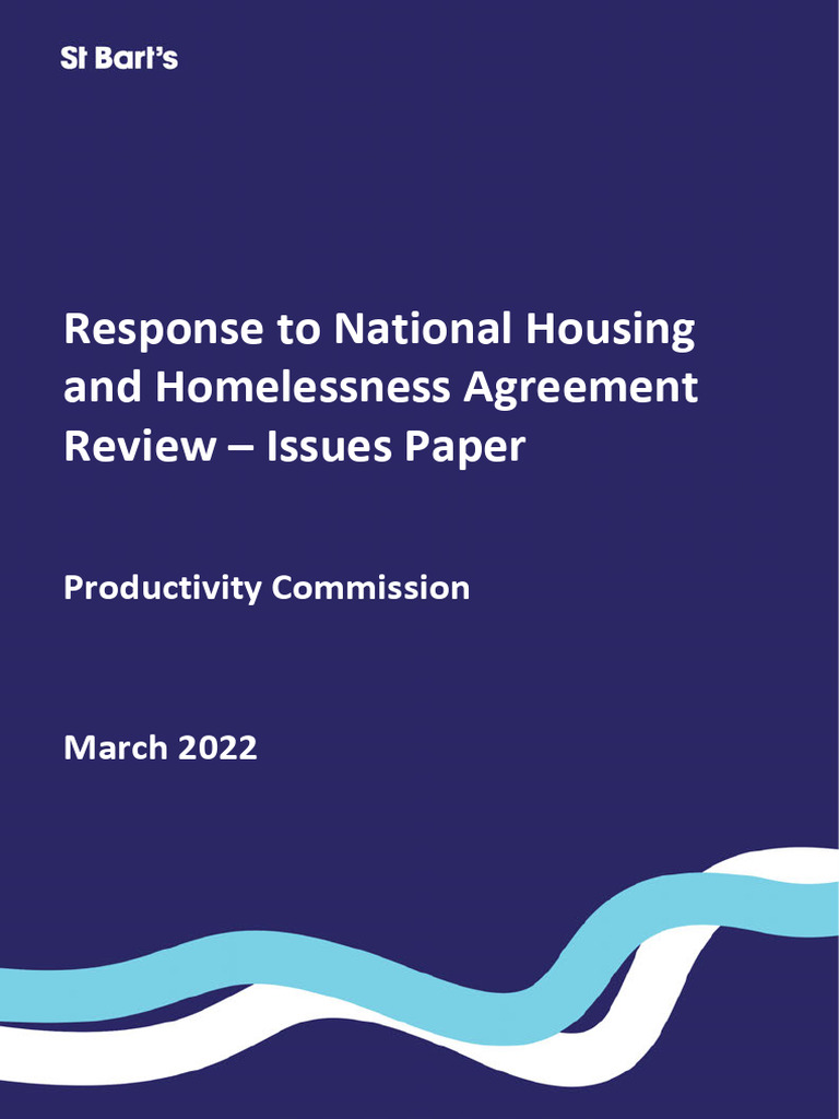 Response to Housing Agreement Review | PDF | Homelessness | Public Housing