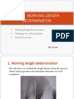 Working Length Determination Technique For Determination Practical Sessions