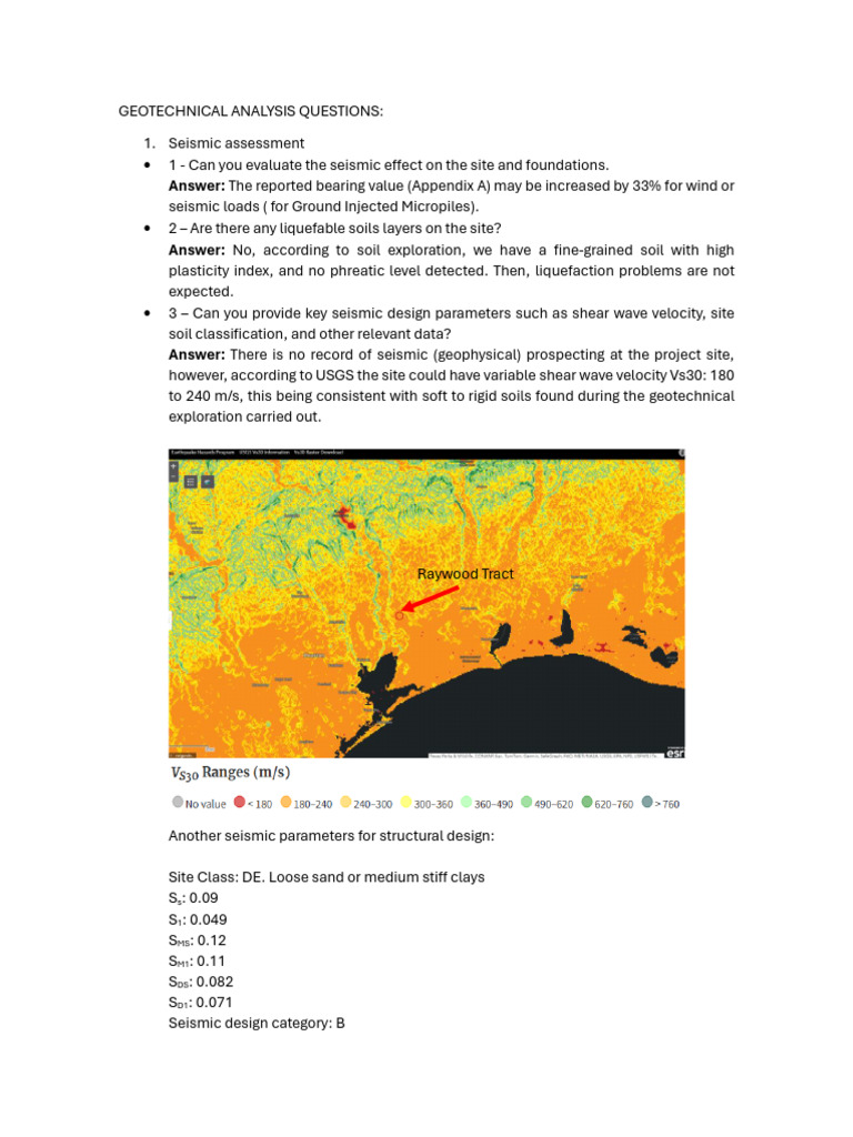 Geotechnical Analysis for Seismic Foundations | PDF | Foundation ...