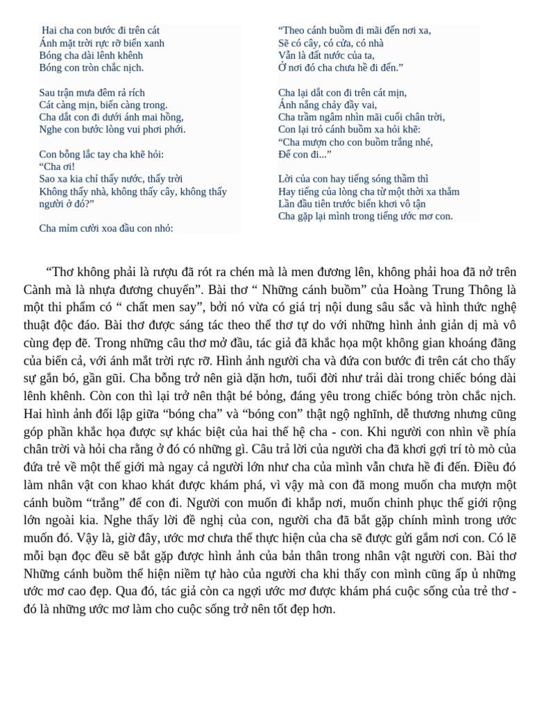 NH NG Cánh Bu M | PDF