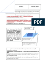 Dinamica y LEYES DE NEWTON. 1º BACHILLERATO. TEORÍA CON EJEMPLOS RESUELTOS