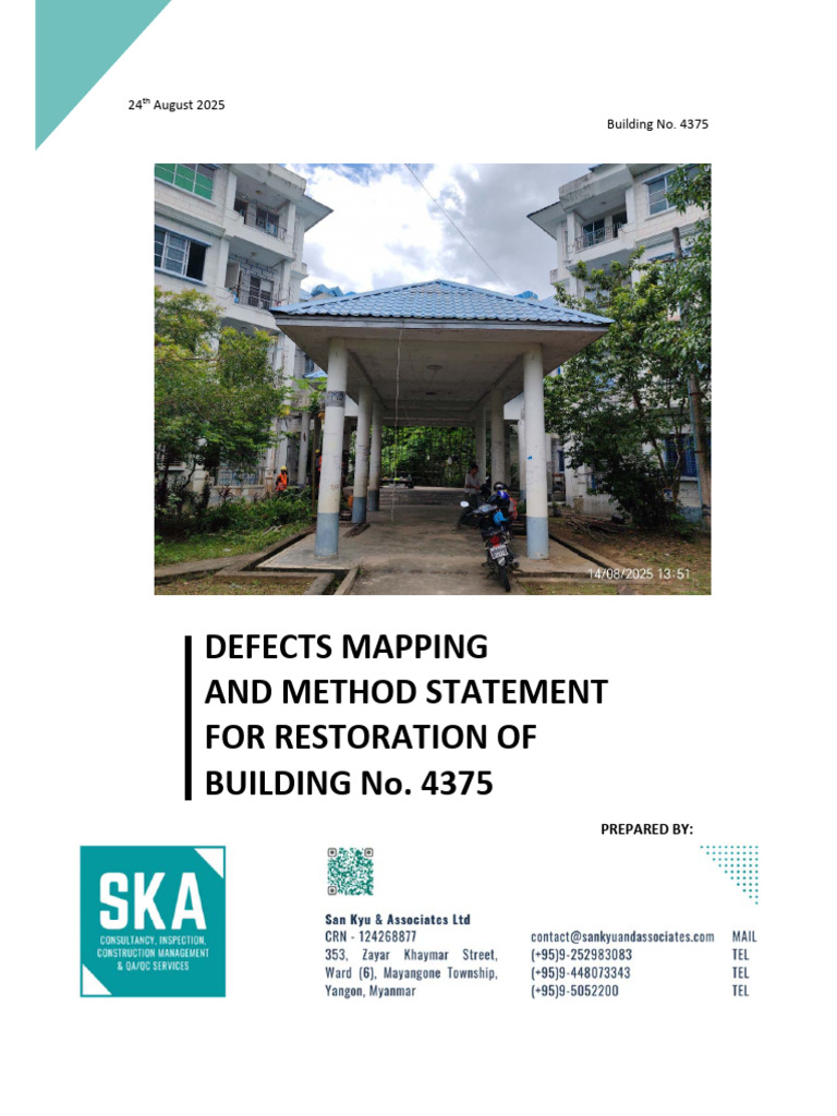 Defect Mapping Report (Building 4375) Final 2 - 7547ffb0 3aa6 4a70 8b8d ...