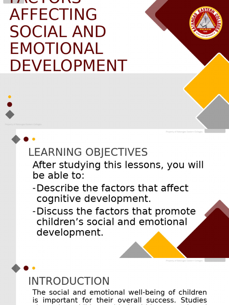 Factors Influencing Child Development | PDF | Child Abuse | Temperament