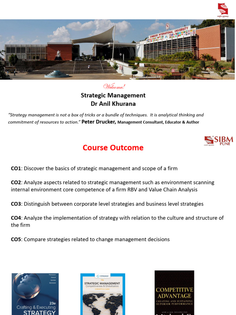 Strategic Management Fundamentals Guide | PDF | Strategic Management ...