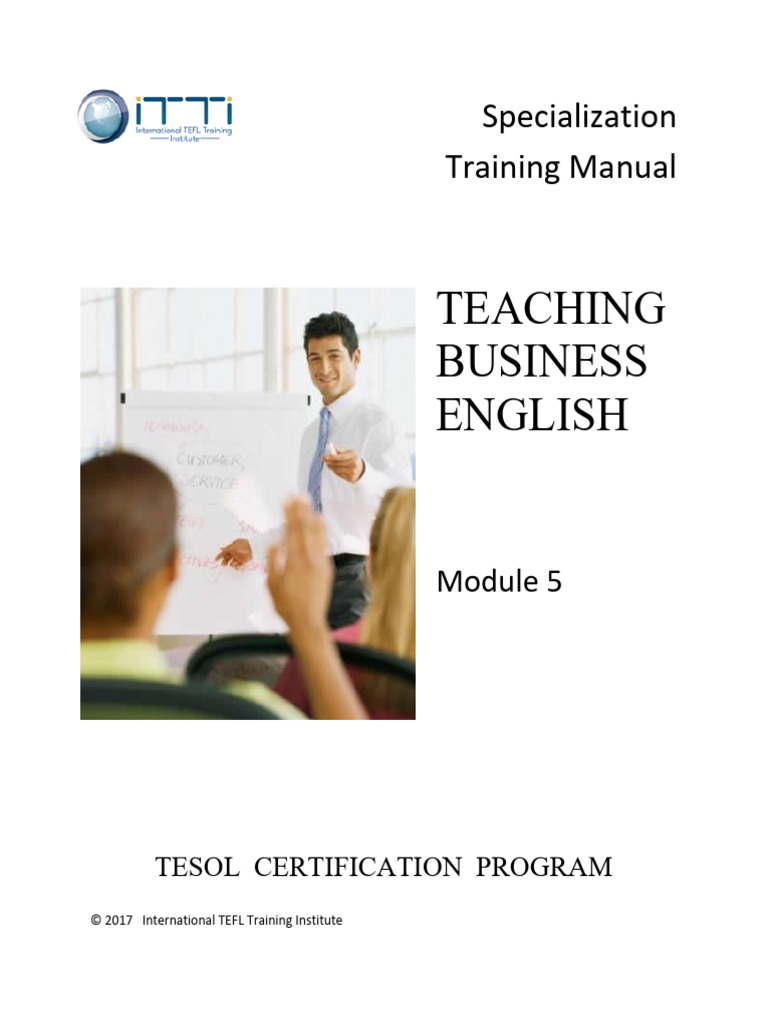 ESP Evaluation Strategies for Business English | PDF | Educational ...