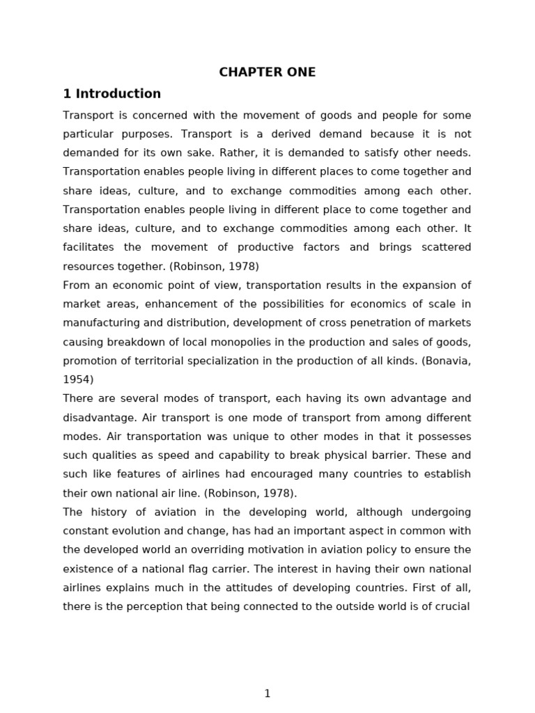Economic Impact of Ethiopian Airlines | PDF | Transport | Employment