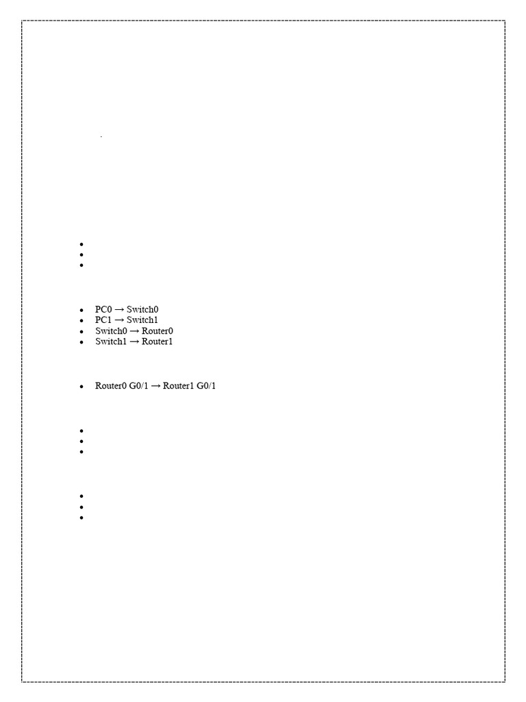 Configure Static Routing in Cisco | PDF
