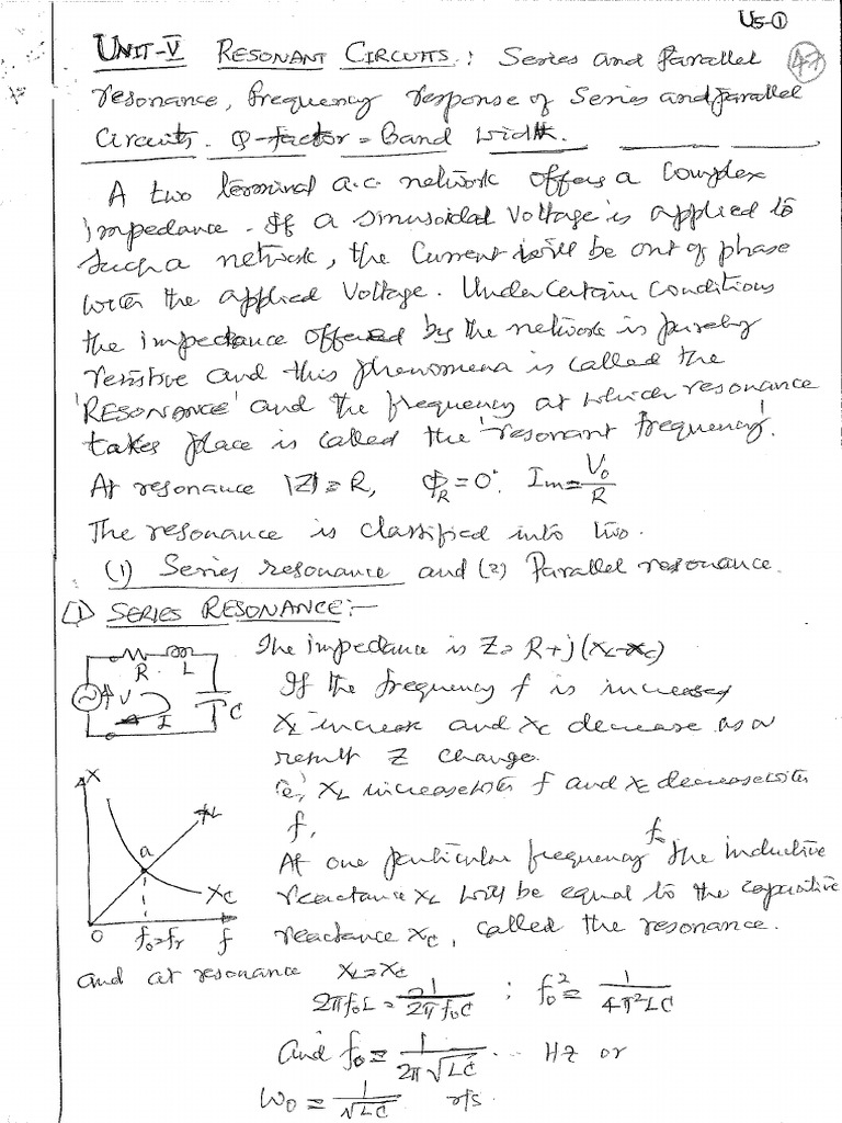 Resonance NOTES | PDF