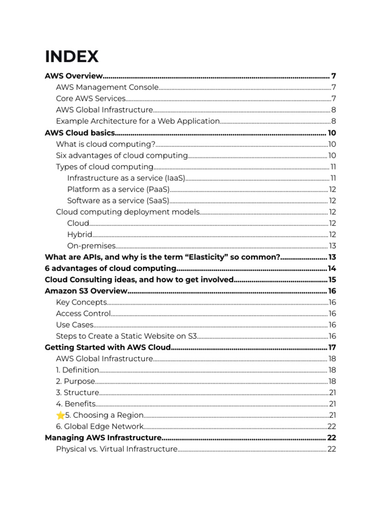 AWS Cloud Computing Guide | PDF | Cloud Computing | Amazon Web Services