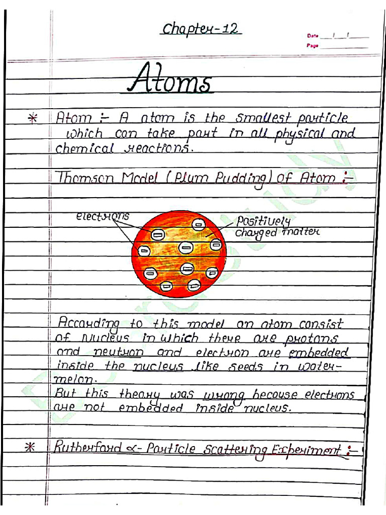 Atoms | PDF
