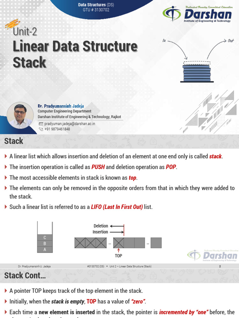 Understanding Stack in Data Structures | PDF | Software Engineering ...