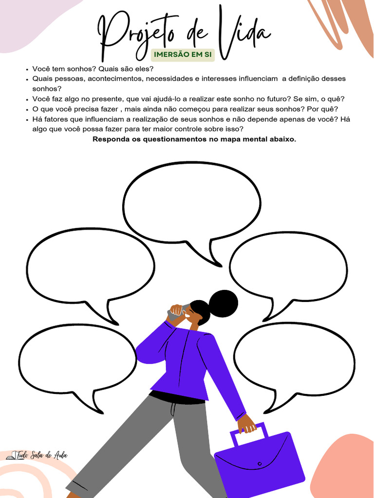 Reflexões sobre o Projeto de Vida | PDF