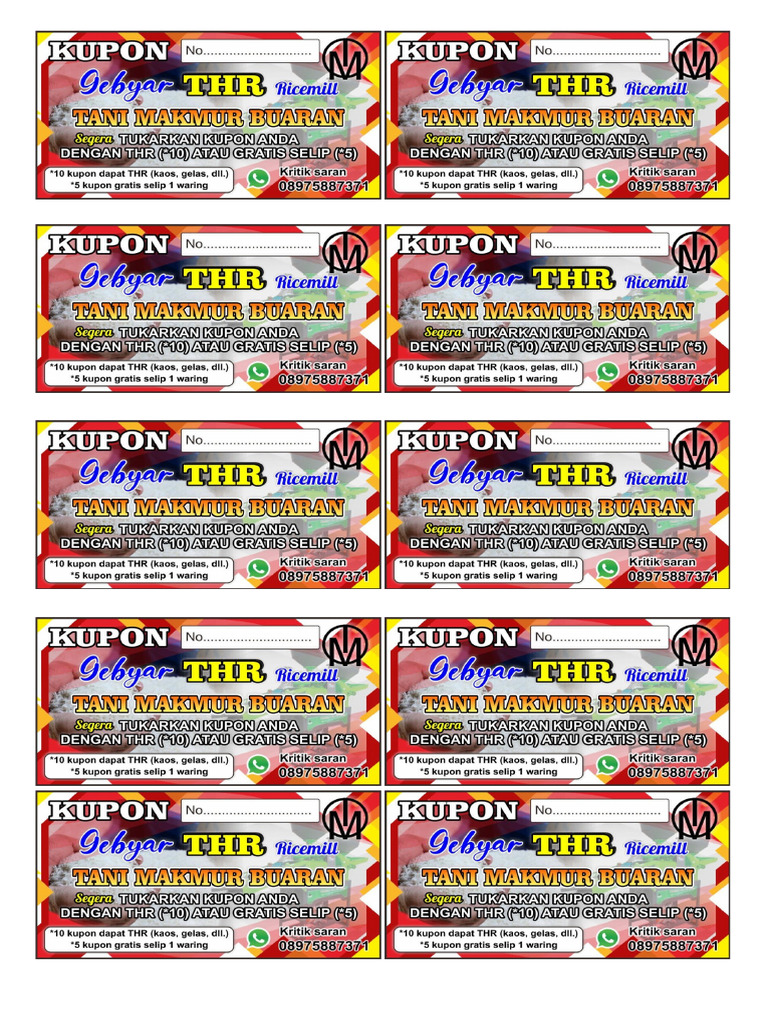 Kupon Alip | PDF