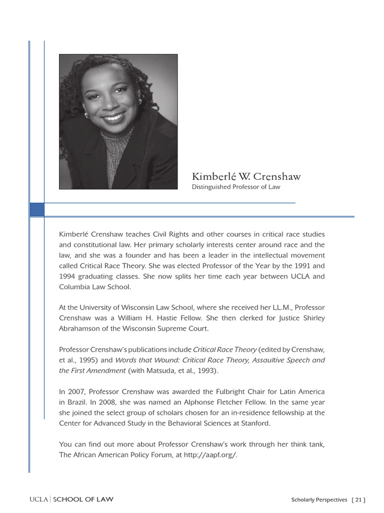 Intersectionality in Mass Incarceration | PDF | Intersectionality ...