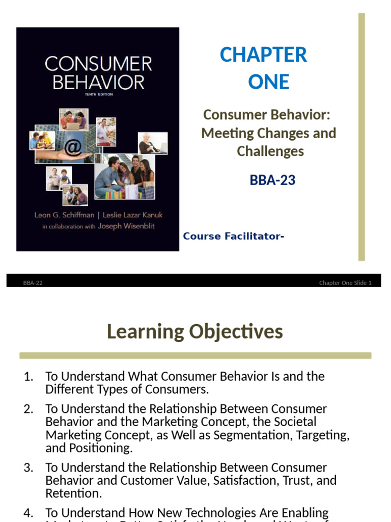 Chapter #01 Consumer Behaviour | PDF | Marketing | Consumer Behaviour