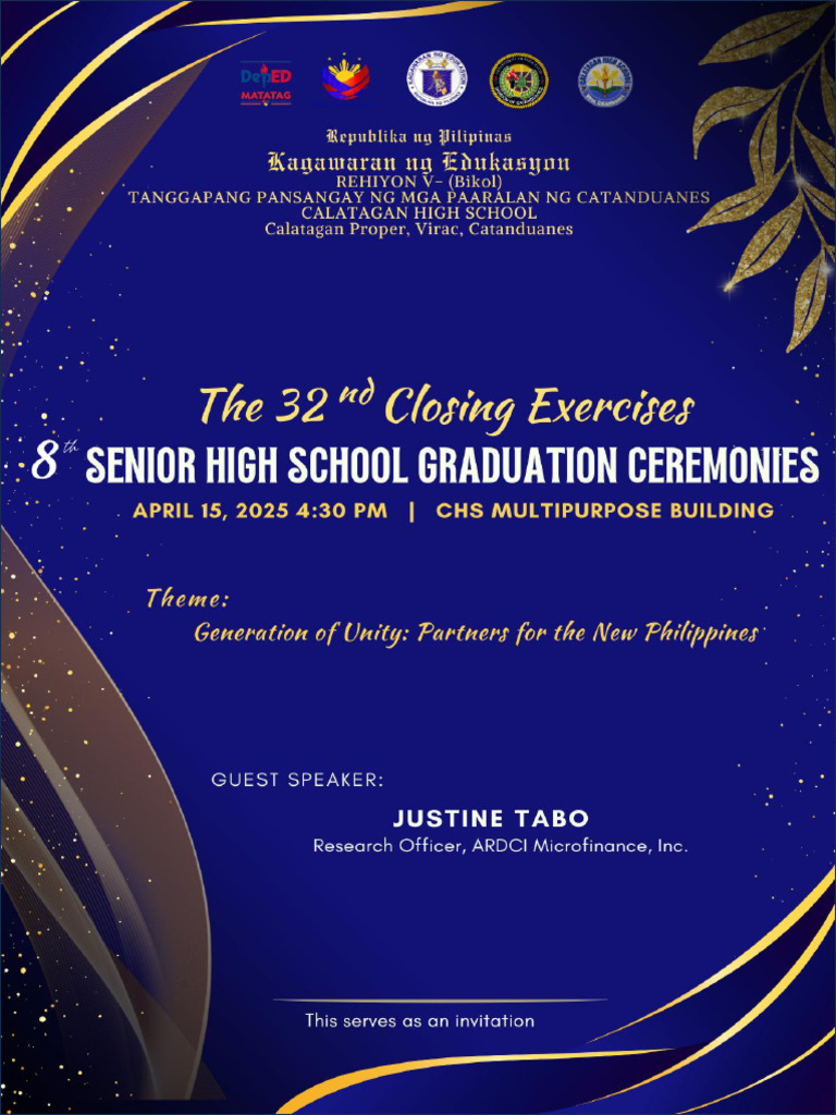 Graduation Ceremony Program Outline | PDF