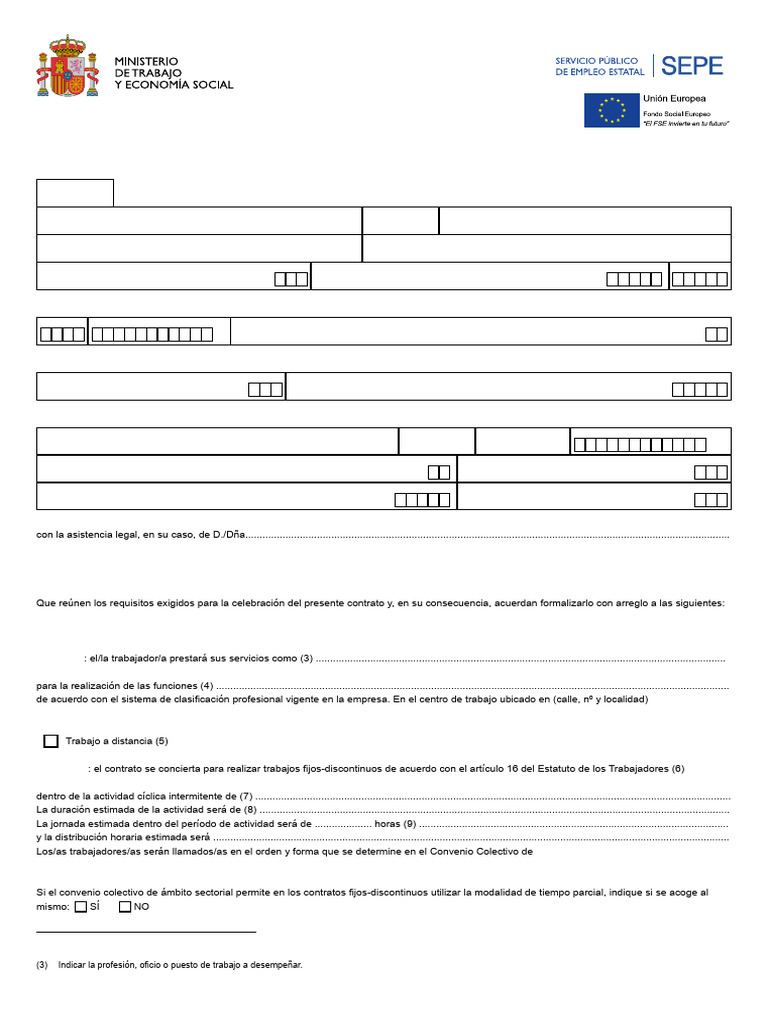Hicham El Alami Indefinido PDF Tiempo De Trabajo Salario