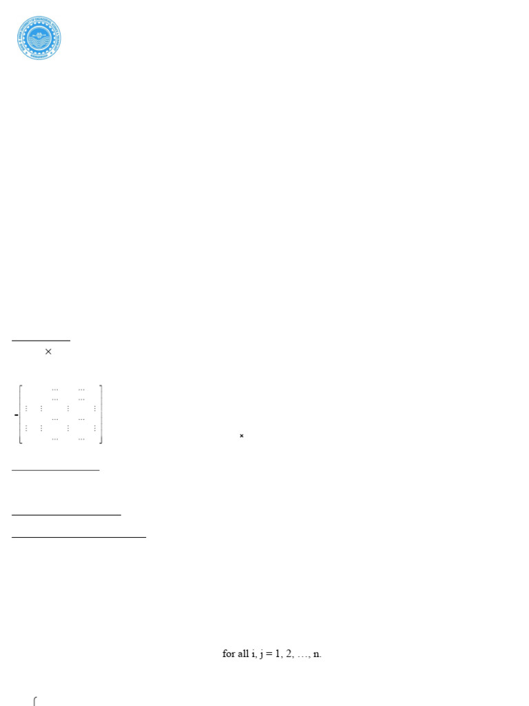 Matrix Representation of Graphs | PDF | Matrix (Mathematics) | Vertex ...