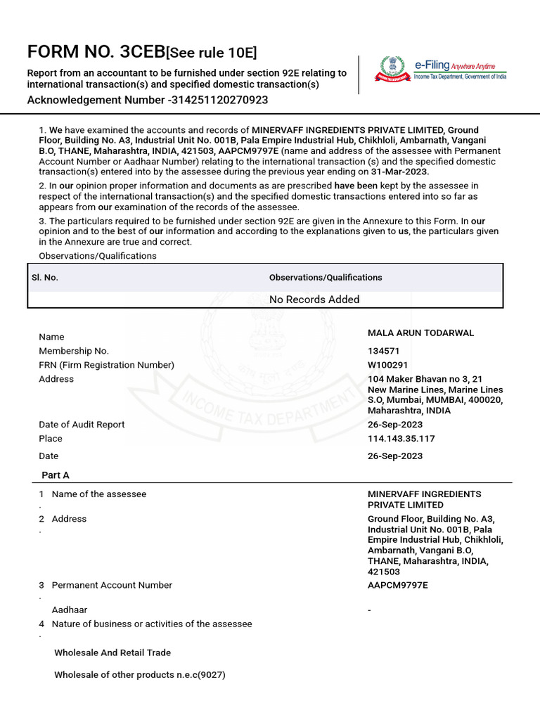 2023 International Transaction Report | PDF | Securities (Finance ...