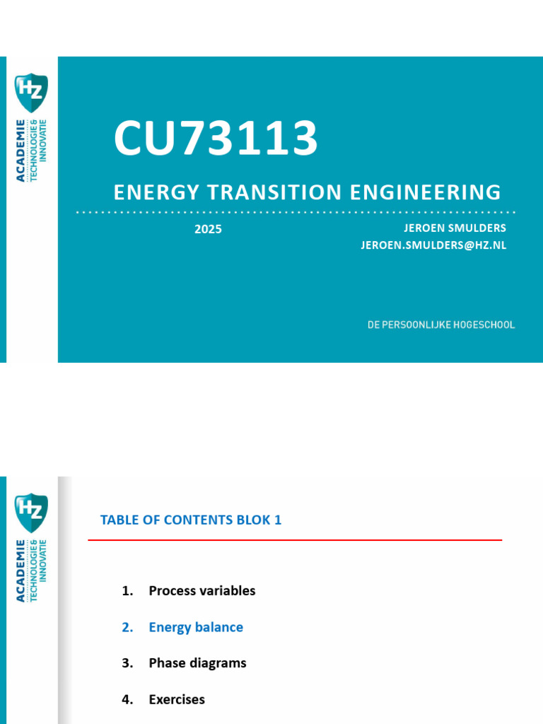CU73113 CH02 (Energy Balances) | PDF | Gases | Heat