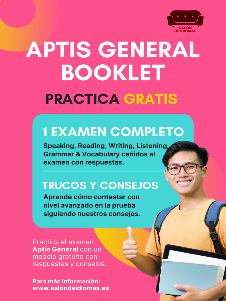 Guía Completa para el Examen Aptis General | PDF | Unidades Semánticas ...