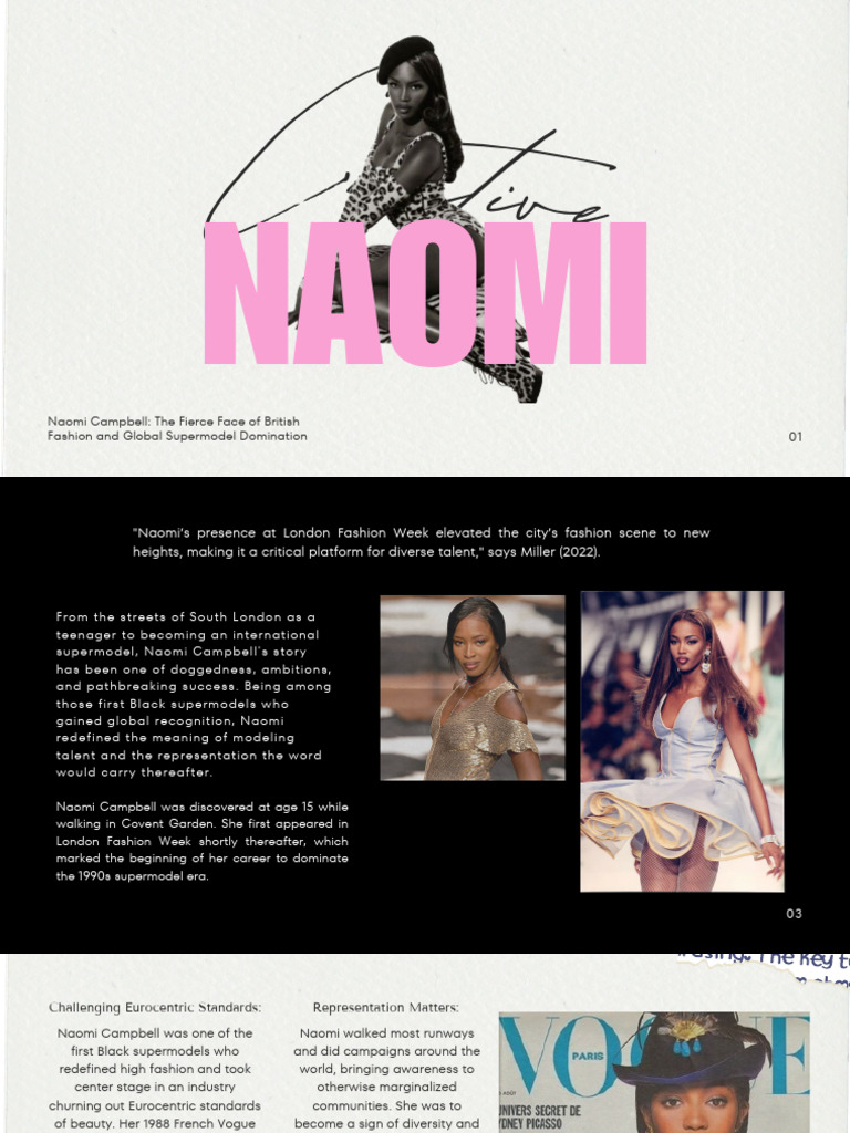 Pink Beige and Black Creative Portfolio Animated Presentation-Merged | PDF  | Fashion | Diana, image size:768x1024