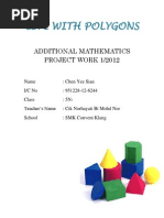 Additional Mathematics Project Work 2012