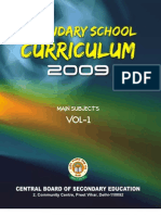 cbse - Secondary School Curriculum 2009 Vol 1 Page 1-50 -WWW.LEARNNEXT.COM