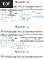 Moment of Force Problems and Solutions | PDF | Force | Torque
