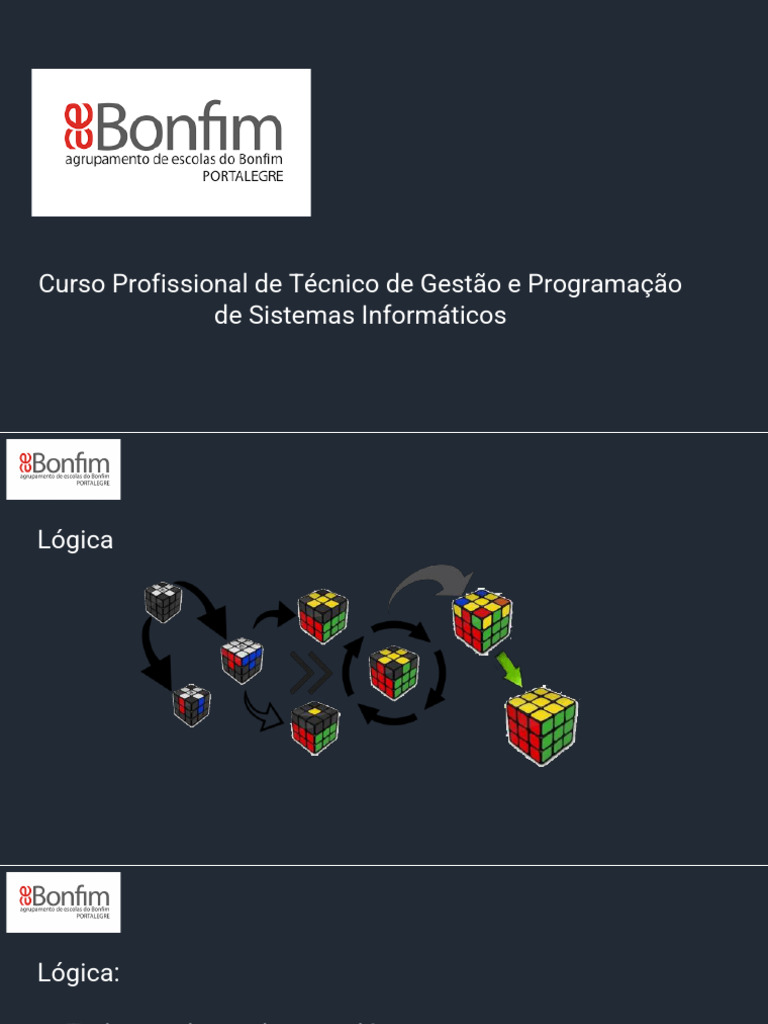 Lógica e Algoritmos na Programação | PDF | Linguagem de programação ...