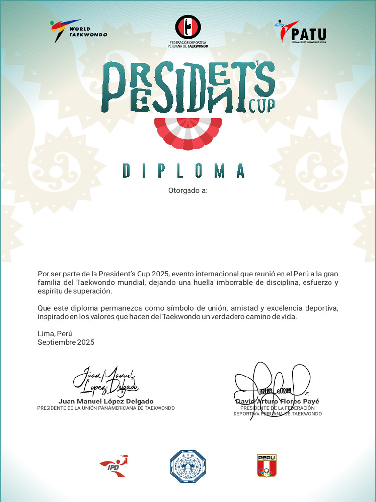 Presi 2025 Diploma Esp | PDF