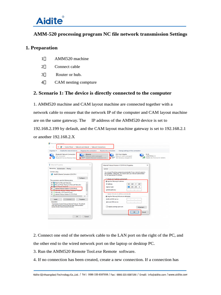 6.1.3.1.NCTransfer file Settings +VNC Settings（NC传输文件设置+VNC设置） | PDF ...