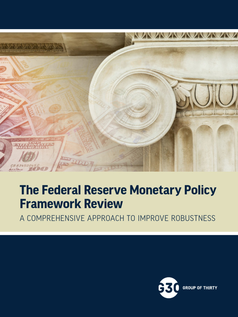 G30 Fed Reserve Framework D | PDF | Federal Reserve | Inflation