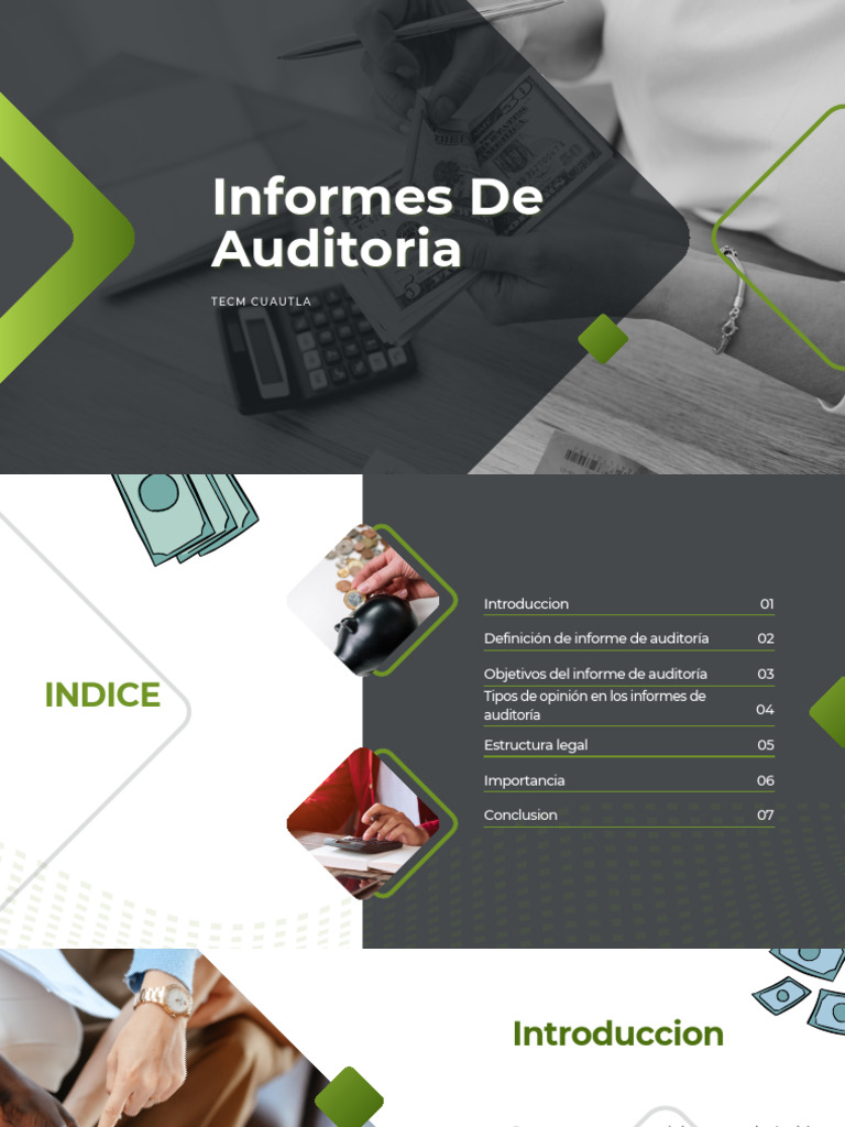 Guía Completa de Informes de Auditoría | PDF | Auditoría | Estado ...