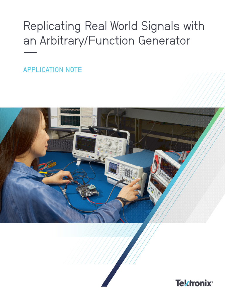 Replicating Signals with AFG Guide | PDF | Electrical Engineering ...