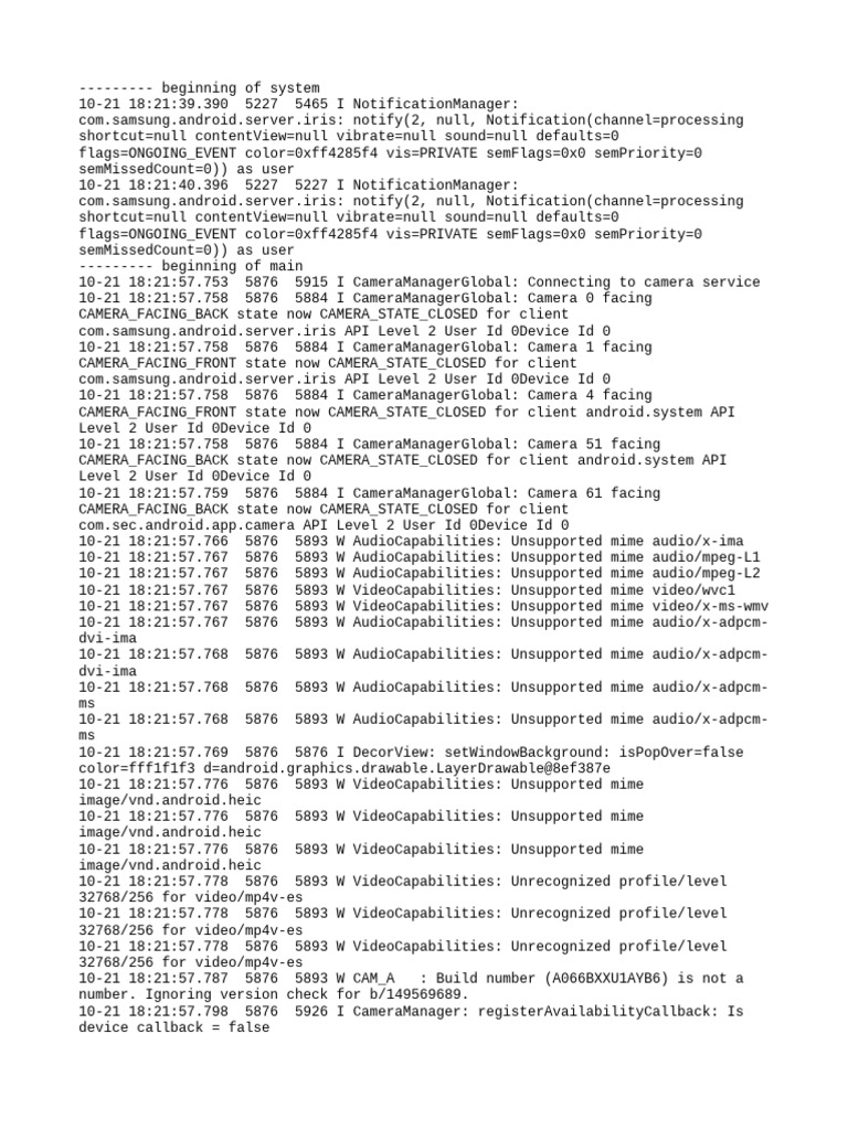 Log Cat 1761042117705 | PDF | Computing | Computer Programming
