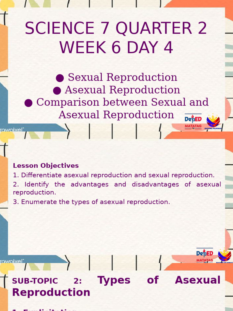 Asexual vs. Sexual Reproduction Guide | PDF | Reproduction | Organisms