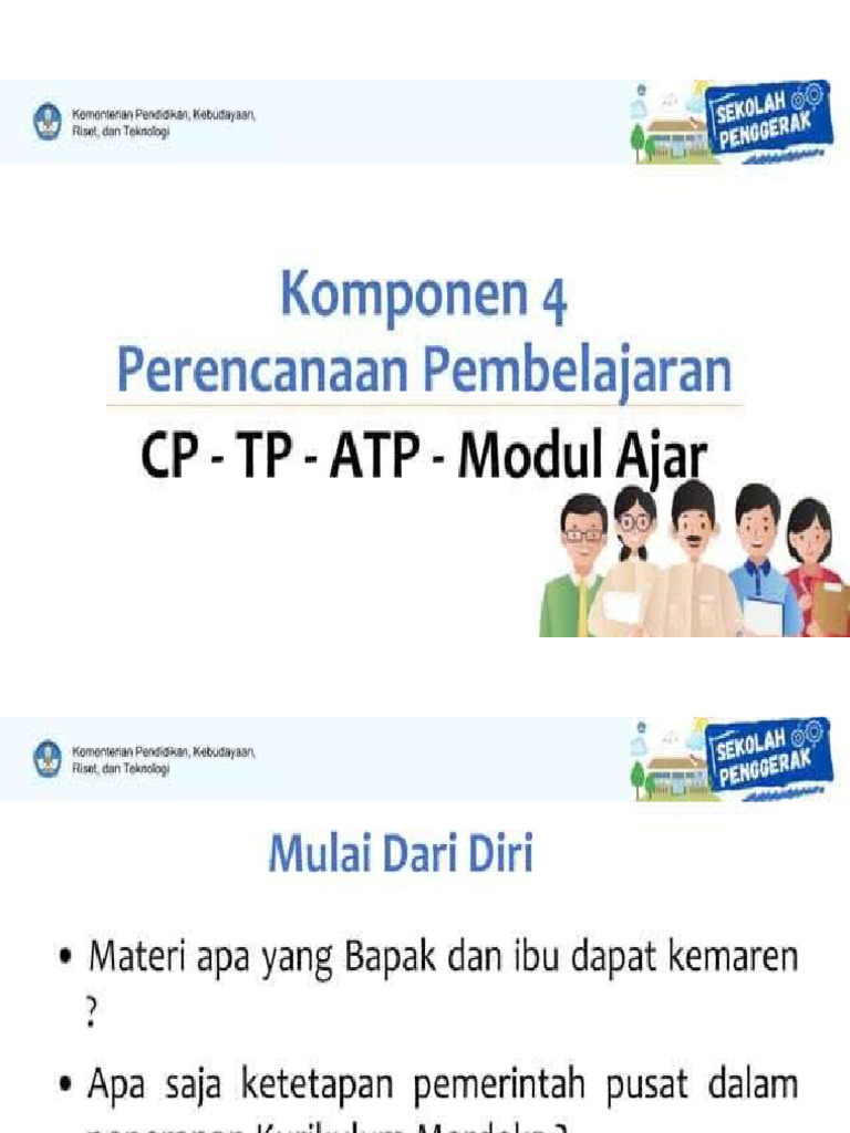 CP TP Atp Modul Ajar | PDF