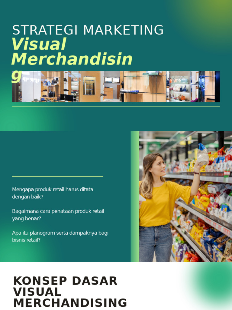 Strategi Visual Merchandising Retail | PDF