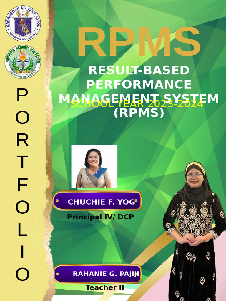 RPMS 2023-2024 Performance Evaluation Guide | PDF | Learning | Curriculum