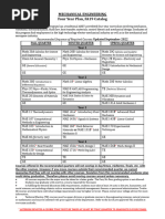 CSUF Mechanical Engineering Flowchart | PDF | Physical Sciences ...