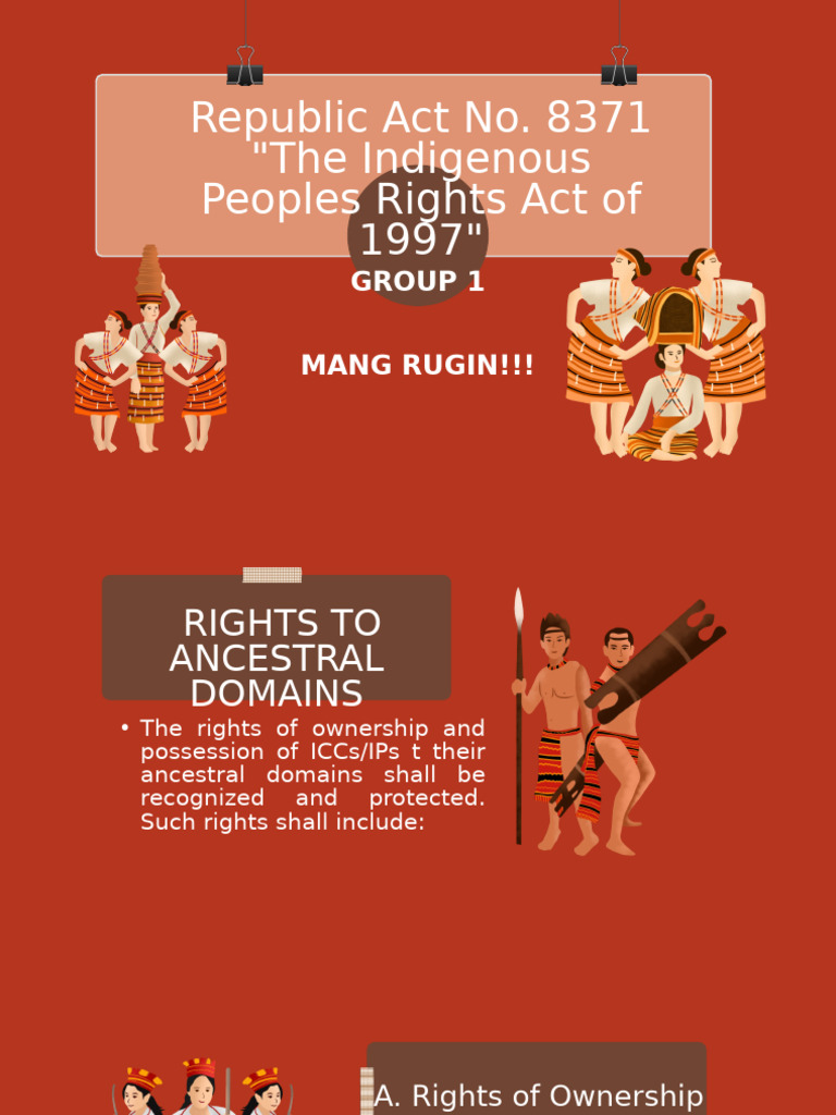 Indigenous Peoples Rights Act Overview | PDF | Justice | Crime & Violence