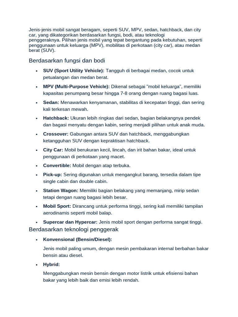Mobil | PDF